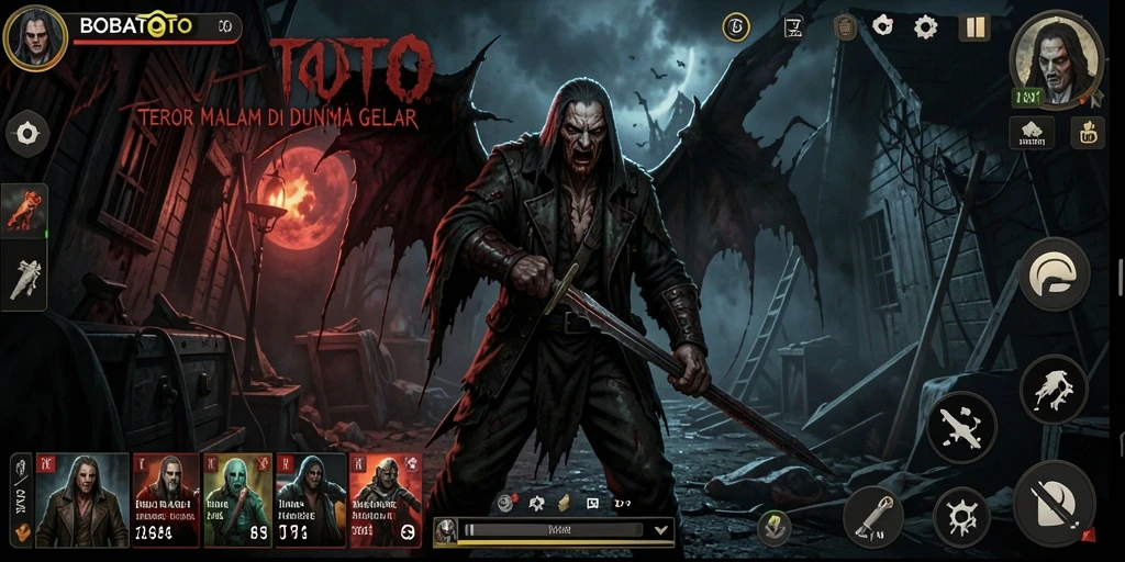 Gameplay seram BOBATOTO yang menguji keberanian para pemain.