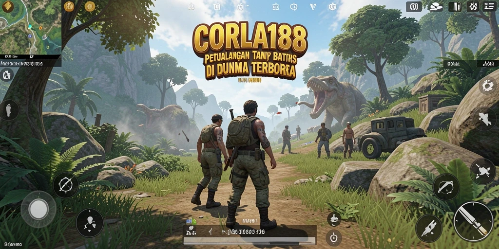 Tampilan menarik gameplay Open World dalam CORLA188.
