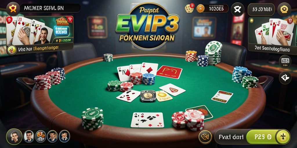 Tampilan gameplay seru dan menegangkan dalam EVIP3.