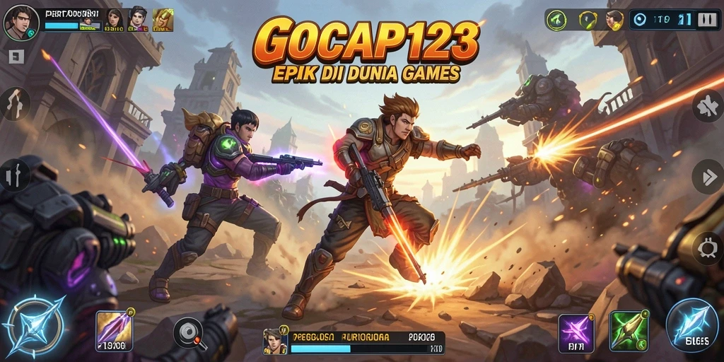 Gambaran gameplay GOCAP123 saat pertarungan seru berlangsung.