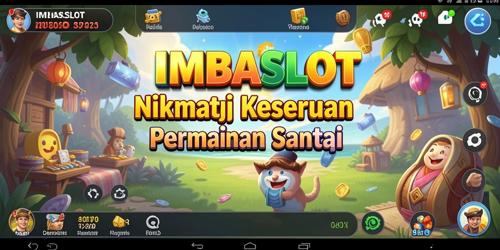 Tampilan gameplay IMBASLOT yang seru dan mengasyikkan.