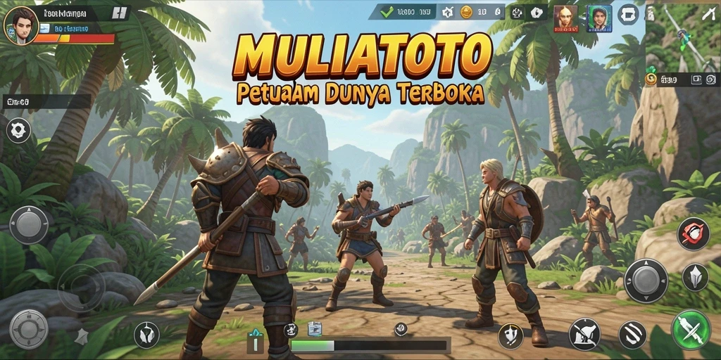 Tampilan gameplay seru dan interaktif dalam MULIATOTO world.