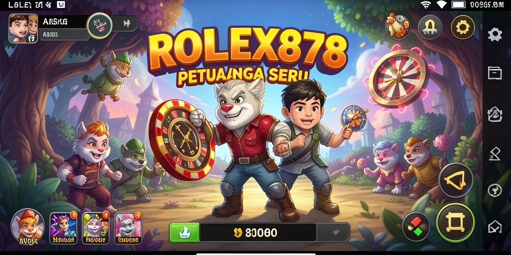 Gameplay seru dan menantang di ROLEX878.