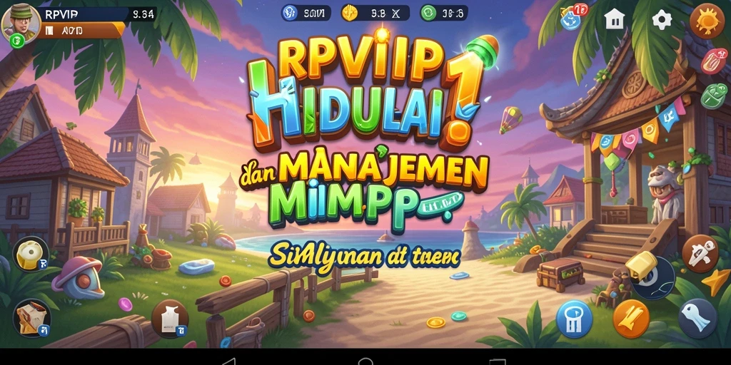 Tampilan menarik dari gameplay RPVIP1 yang penuh interaksi.