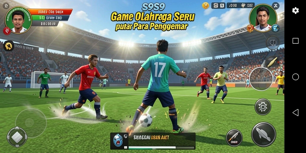 Tampilan gameplay S9S9 yang menarik dan mendebarkan.