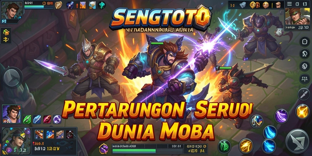 Gameplay seru dalam pertempuran tim di SENGTOTO.