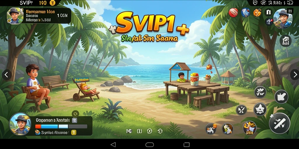 Tampilan gameplay menarik dan interaktif dari SVIP1.