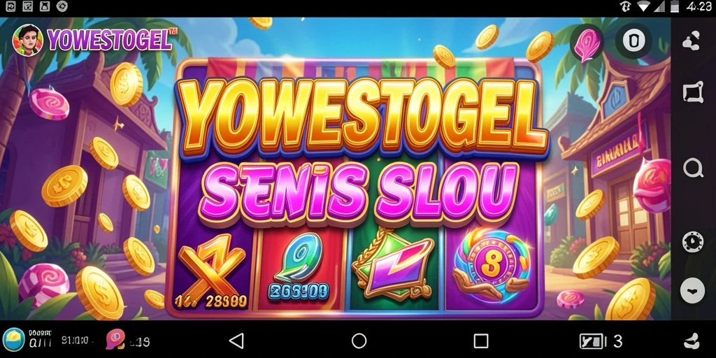 Tampilan gameplay Slot yang menarik dan penuh aksi di YOWESTOGEL.
